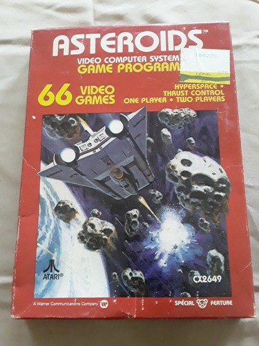 Asteroids video computer - asteroids,