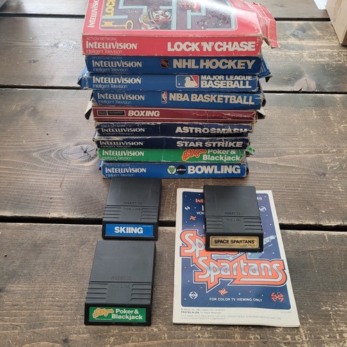 Lotto giochi vintage - lotto, 12