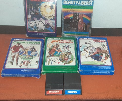Intellivision video games - video, lot