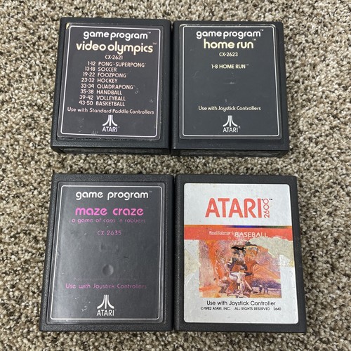 Lotto videogiochi atari 2600 - lotto,