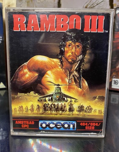 Rambo videogioco amstrad - rambo, 3•videogioco•amstrad